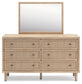 Cielden King Panel Headboard, Dresser, Mirror, Chest and Nightstand