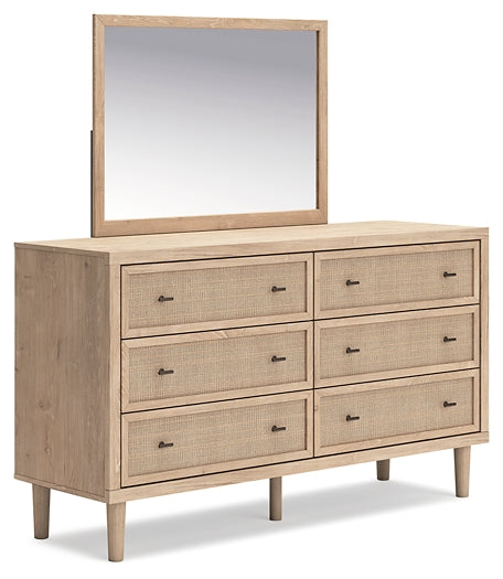 Cielden Queen Panel Headboard, Dresser, Mirror, Chest and Nightstand
