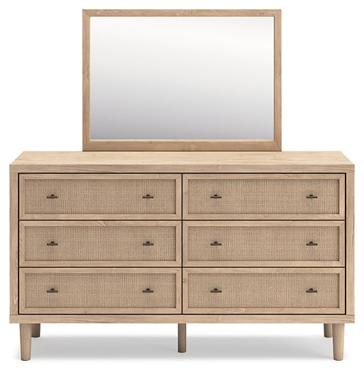 Cielden Queen Panel Headboard, Dresser, Mirror, Chest and Nightstand