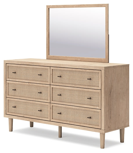 Cielden Queen Panel Headboard, Dresser, Mirror, Chest and Nightstand