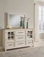 Shaybrock Queen Panel Bed, Dresser, Mirror and Nightstand