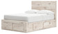 Lawroy Full Panel Storage Bed, Dresser, Mirror, Chest and Nightstand