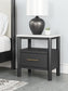 Cadmori Queen Upholstered Panel Bed, Dresser, Mirror and Nightstand