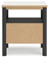 Cadmori Full Upholstered Panel Bed, Dresser, Mirror and Nightstand