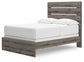 Graystorm Full Panel Bed, Dresser and Mirror