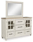 Shaybrock California King Panel Bed, Dresser and Mirror