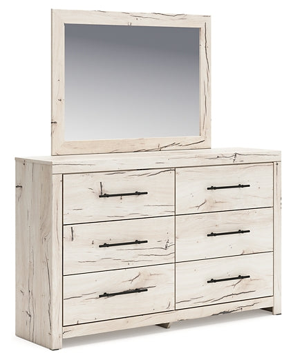 Lawroy Twin Panel Bed, Dresser, Mirror, Chest and Nightstand