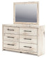 Lawroy Full Panel Storage Bed, Dresser, Mirror and Nightstand
