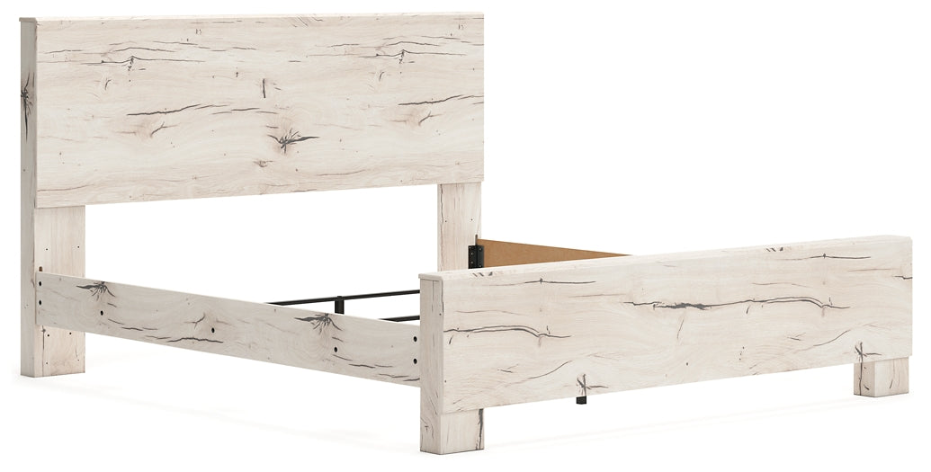 Lawroy King Panel Bed, Dresser, Mirror, Chest and Nightstand