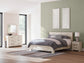 Lawroy King Panel Bed, Dresser, Mirror and Nightstand