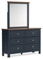 Landocken Full Panel Headboard, Dresser, Mirror, Chest and Nightstand