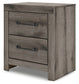 Graystorm King Panel Bed, Dresser, Mirror, Chest and Nightstand