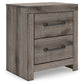 Graystorm Twin Panel Storage Bed, Dresser, Mirror and Nightstand