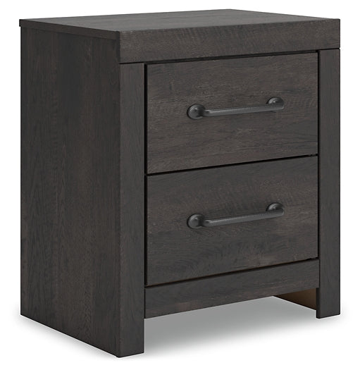 Hollivern Twin Panel Bed with Storage, Dresser, Mirror and Nightstand