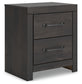 Hollivern Twin Panel Bed with Storage, Dresser, Mirror and Nightstand