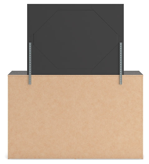 Hollivern Twin Panel Bed, Dresser, Mirror and Nightstand