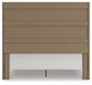 Fraluna King Panel Storage Bed, Dresser, Mirror and Nightstand