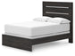 Hollivern Full Panel Bed, Dresser, Mirror and Nightstand