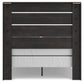 Hollivern Full Panel Bed, Dresser, Mirror, Chest and Nightstand