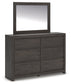 Fraluna Queen Panel Storage Bed, Dresser and Mirror