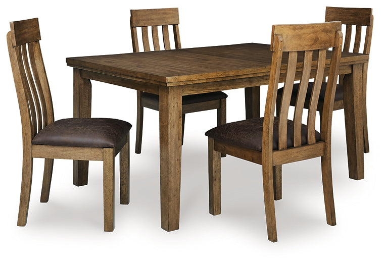 Urbinforte Dining Table and 4 Chairs