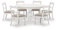 Greddinton Dining Table and 6 Chairs