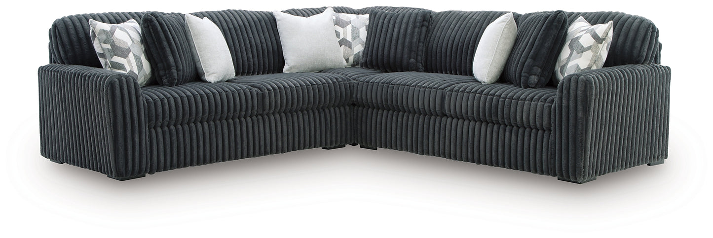 Midnight-Madness 3-Piece Sectional