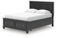 Lanolee Queen Panel Storage Bed, Dresser, Mirror and Nightstand