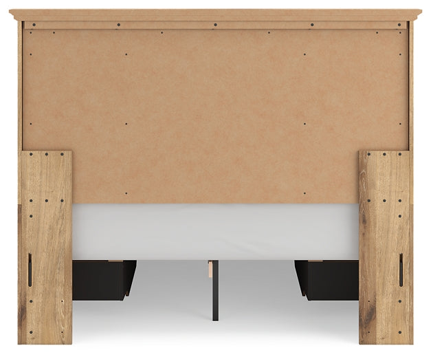 Makidern Queen Panel Storage Bed