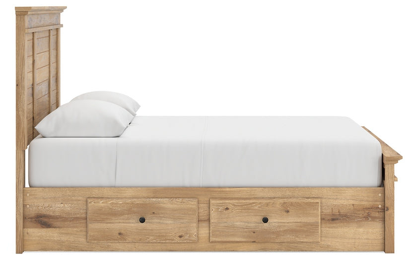 Makidern Queen Panel Storage Bed