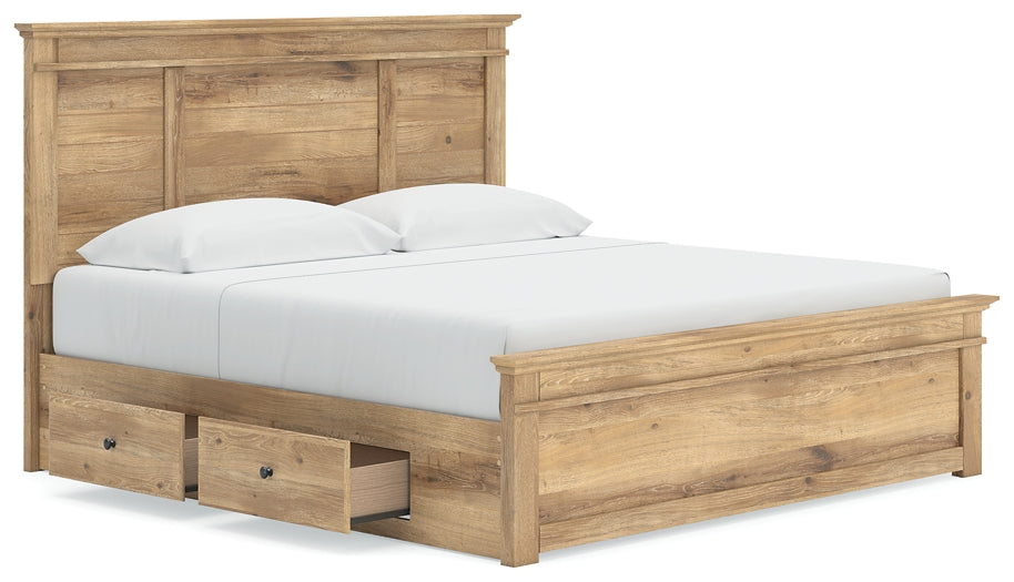 Makidern King Panel Storage Bed