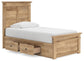Makidern Twin Panel Storage Bed