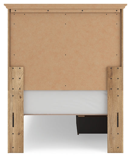 Makidern Twin Panel Storage Bed
