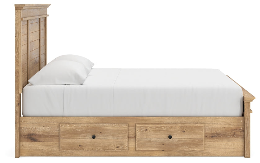 Makidern King Panel Storage Bed