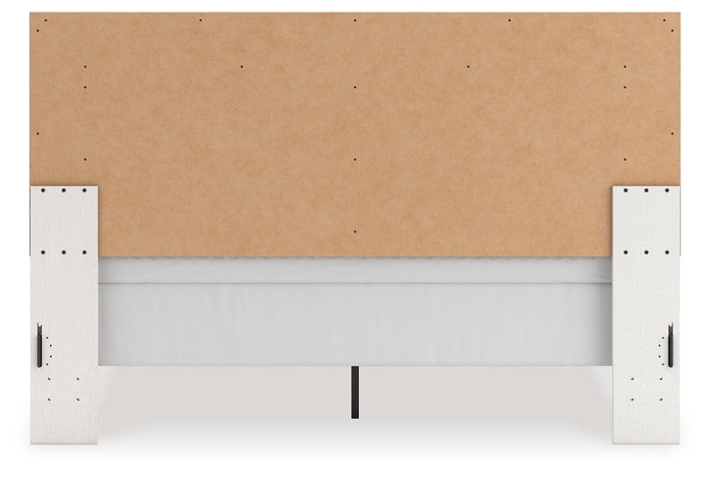 Zuraleus King Upholstered Panel Bed, Dresser, Mirror and Nightstand