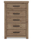Oliandon Five Drawer Chest