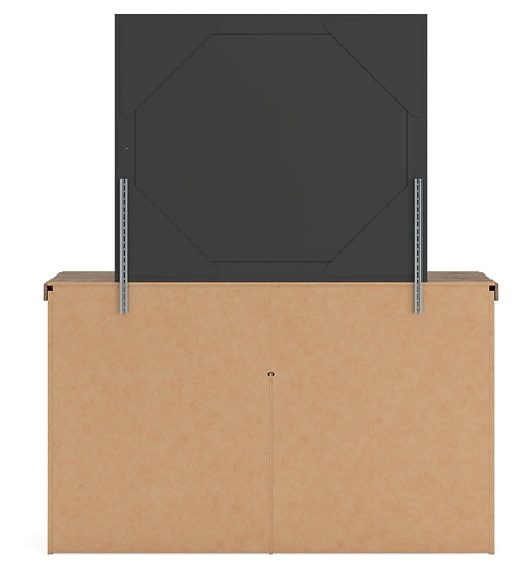 Oliandon Dresser and Mirror