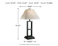 Deidra Metal Table Lamp (2/CN)