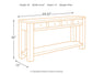 Gavelston Sofa Table