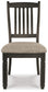Tyler Creek Dining UPH Side Chair (2/CN)