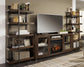 Starmore 3-Piece Wall Unit with Electric Fireplace