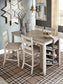 Skempton RECT Counter Table w/Storage