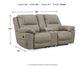 Next-Gen Gaucho DBL Rec Loveseat w/Console
