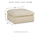 Elyza Oversized Accent Ottoman
