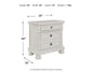 Robbinsdale Two Drawer Night Stand