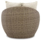 Danson Swivel Lounge w/Cushion (2/CN)