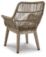 Beach Front Arm Chair With Cushion (2/CN)