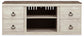 Willowton LG TV Stand w/Fireplace Option