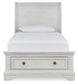 Robbinsdale Twin Sleigh Storage Bed