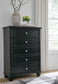 Lanolee Five Drawer Chest